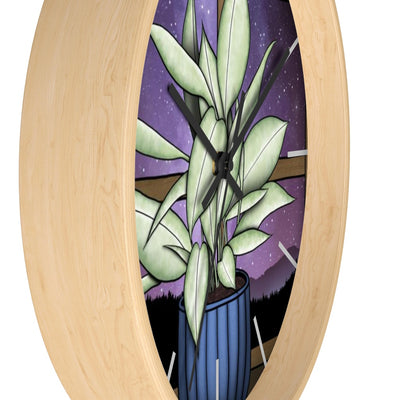 Houseplant Dreams Wall Clock