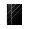 Lux: Black Space Spiral Notebook