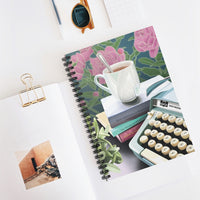 Biblio Teacup and Typewriter Notebook