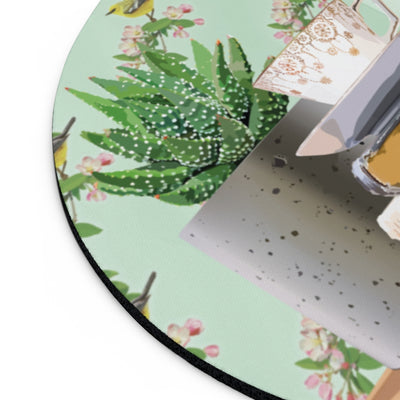 Biblio Teacup #3 Mouse Pad (two shapes)