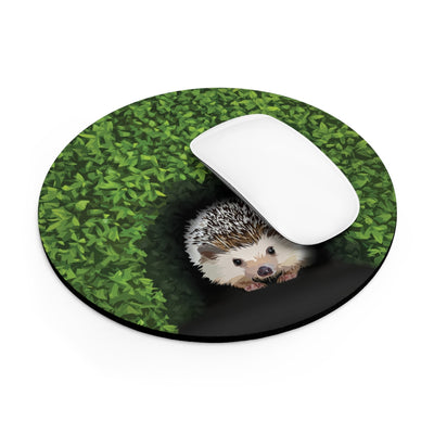Hedgehog mouse pads. Hedgehog mouse pad for desk and office.