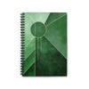Lux: Emerald Radiance Spiral Notebook