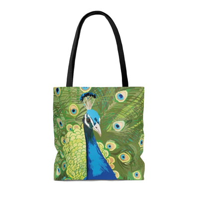 peacock tote bags