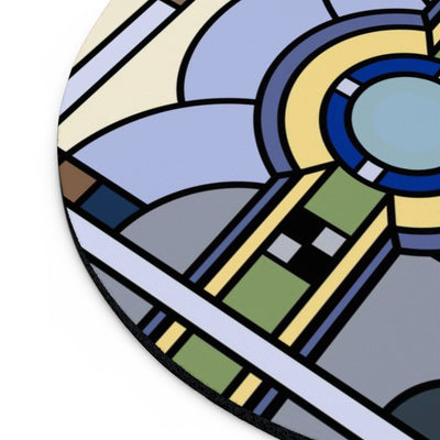 Art Deco Mouse Pad (two shapes)
